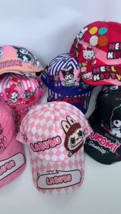 Topi anak perempuan LABUBU Melody dan Kuromi full sublim