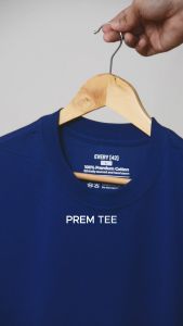 EVERY42 Classic Fit Prem Tee made with Premium Cotton