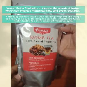 Womb Detox Tea Treats Heavy & Prolonged Menstruation Relieves Cramps Balances Hormones Improves Blood Flow Cleanses Toxins Enhances Fertility Reduces Inflammation Supports Uterine Health Eases Menstrual Pain Promotes Regular Cycles Natural Detox