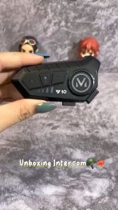 Y10 Headset Bluetooth 5.3 Helm Sepeda Motor Bluetooth Headset Hands Free Call Kit IPX6 Tahan Air HeadPhone Helm Bluetooth / Intercom Motor / Headset Bluetooth Helm Motor / Headphone Helmet with Microphone Music Wireless