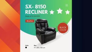 SX-8150 BIG PUSH BACK RECLINER CHAIR