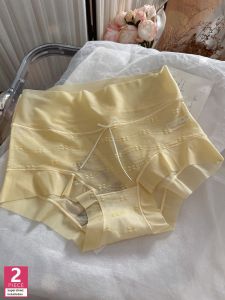 กางเกงชั้นในสตรีเอวกลางผ้าลูกไม้รัดรูป ทรงสามเหลี่ยม ด้านในสัมผัสเบาๆ กางเกงชั้นในผู้หญิง ทรงบาง ฤดูร้อน ใหม่ 2025