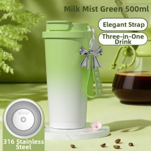 BIZE | Ceramic Coated Large Capacity High Appearance Thermal Insulation Cup