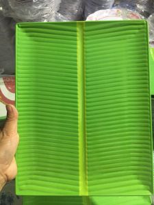 Đĩa Nhựa Lá Chuối Hình Chữ Nhật Nhiều Size thương hiệu cao cấp fataco