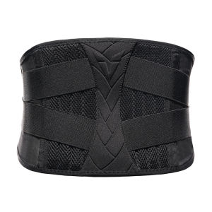 Back Brace Support Belt- Breathable Lumbar Support for Lifting Relief Pain from Herniated Disc Sciatica Scoliosis and More! Lower Back Support Belt with Dual Adjustable Support Straps/Steel Stays for Men Women