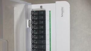 Schneider S9HCL110 ตู้คอนซูเมิร์ 10 ช่อง เมนกันดูดกันไฟช็อต 2P 50A พร้อมลูกเซอร์กิตครบชูด พร้อมใช้งาน