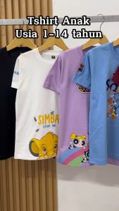 Atasan Anak Laki Laki Perempuan 1-14 Tahun Motif Terbaru Depan Belakang