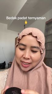 SR12 Bedak Padat Glowing Anti Luntur Dan Tahan Lama Daily Cover & Compact Powder SR12
