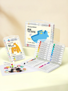 Touch mark | Non-transparent Layerable Felt Tip Markers 24 Colors