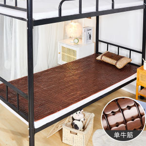 Foldable Bamboo Cooling Mat Single Bed Size 0.9m for Students Dormitory Summer Mahjong Mat Jiangnan Ice Brand from Hunan
