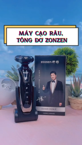 [Xả Hàng 25-29/12] Máy cạo râu Zozen máy cạo râu điện cắt tóc tỉa lông mũi đa năng 4 in 1 không gây đau rát chống nước IPX7 Đồ Gia Dụng Thế Hệ Mới
