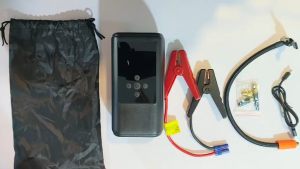 4 IN 1 Car Jump Starter Power With Air Pump Car Jump Starter Heavy Duty Jump Starter For Car Battery Portable