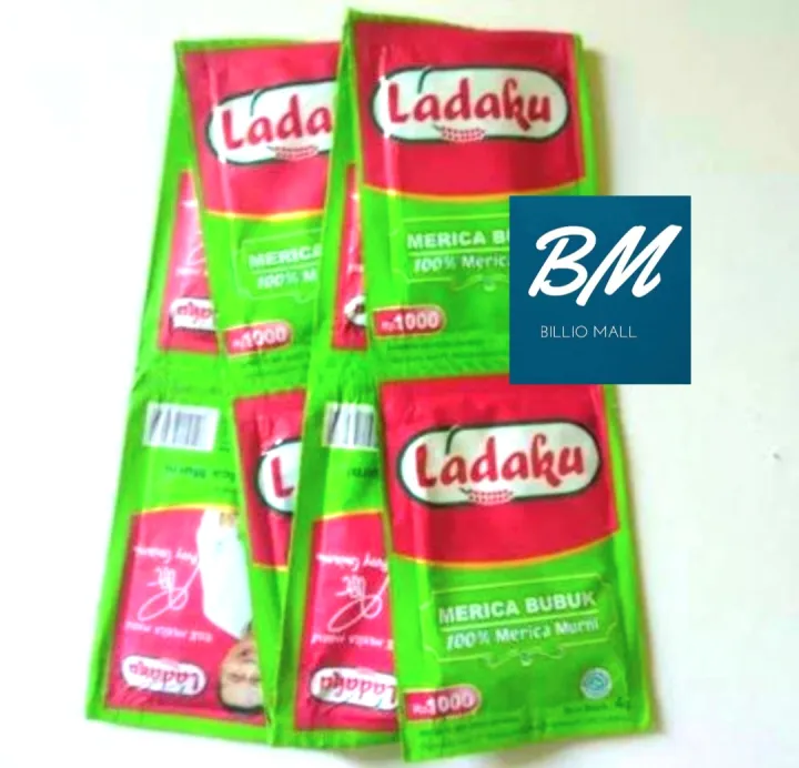 LADAKU Merica Bubuk 挽き胡椒 - 500袋 Promo Ladaku Merica Bubuk Murni Sachet / Bumbu Dapur Saset