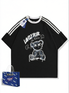 Breathable Printed Cotton T-Shirt