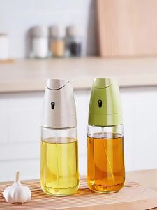 YIZHIFU | Spray & Pour Oil Bottle Leakproof Glass Oil Can