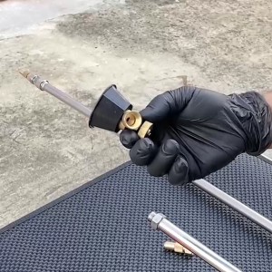 New! KOSSO หัวฉีดพ่นยา หัวฉีดละอองทองเหลือง แรงดันสูง เครื่องพ่นยา หัวฉีด อุปกรณ์ช่าง หัวฉีดพ่นยา หัวฉีดแรงดัน ข้อต่อหัวฉีด 1 ชิ้น 542 543 FSA