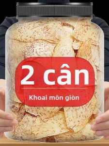 Bánh Khoai Mỡ Lát Mỏng Giòn Không Chiên