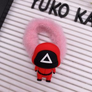 Ready Stok Girl Accessories Squid Game 3D Hair clip/Hair Ring .