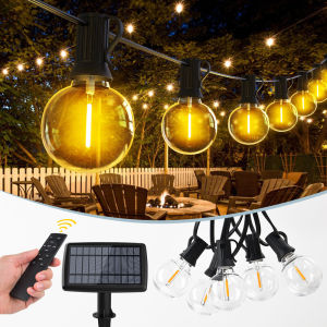 Solar String Light Outdoor Solar Fairy Lights Waterproof Patio Lights With 4000mAh Battery Capacity Solar Power 20M 42 Bulbs