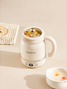 Portable Mini Electric Hot Water Cup for Office Milk Warming Small