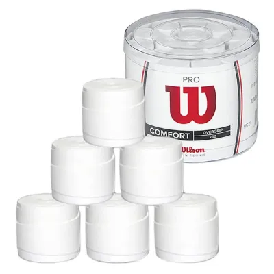 Tennis grip Wilson Pro Overgrip กริบ เทนนิส สีขาว ของแท้ พร้อมส่ง