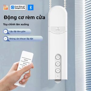 Nhà Thông Minh Rèm Điện Điều Khiển Từ Xa Bluetooth Tự Động Mở Rèm Động Cơ 4Watt 5V/2A Điện Áp Tự Động Hóa Gia Đình