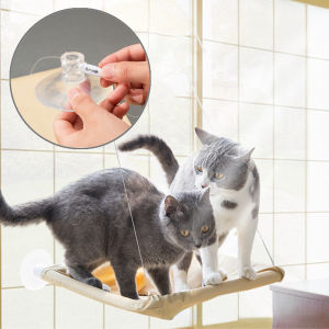 Pet Cat Hammock Suction Cup Cat Nest High Suction Hanging Basket Window Swing Traceless Hanging Bed