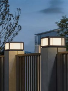 VINCAN | Waterproof Solar Post Light