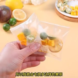 Freeze Dried Fruit Tea - Mamamix Freeze Dried Fruit Tea Kumquat Green Lime Lemon Passion Fruit Tea Antioxidant Beverage Low Fat Nutri Grade 10Pack