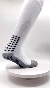 Anti slip football socks futsal socks tebal kids long stoking bola sepak sports socks grip panjang soccer socks pendek