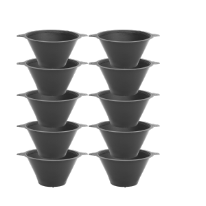 10PCS Car Fueling Strainer with Fine Nylon Mesh PE Plastic Paint Strainer Reusable Nylon Mesh for Oily and Waterborne Paints