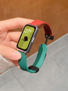 Uhada Silicone Magnetic Foldable Buckle Bracelet Band for Men And Women Suitable for Keep Smart Watch Band Creative Liquid Silicone
