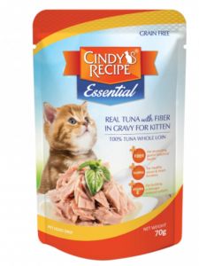 Cindys Recipe Essential Series Immune Boosting Prebiotic Grain-Free Cat Food Meal Pack Nutritious Snacks Wet Food Box
