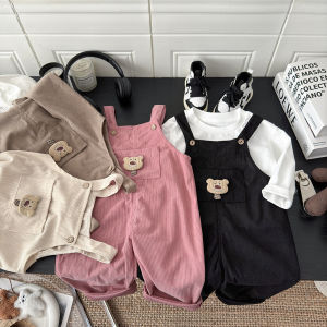 Tagkita | Autumn Spring Corduroy Bib Overalls for Toddlers