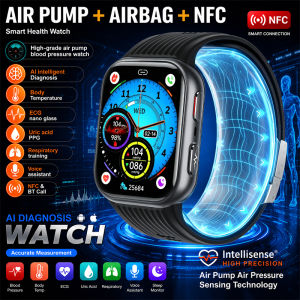 2026 New Air Pump Airbag True Blood Pressure Smartwatch NFS+SOS MultiDimensional Health Monitoring Micro Physical SmartWatch IOS
