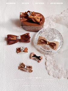 Handmade Pet Hair Clips Headwear Decorative BB Clips for Maltese Yorkie Chihuahua Bichon Universal Pet Accessories