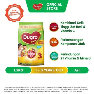 Dumex Dugro 3 (Asli) 1.5kg