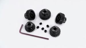 Bộ 5 Bánh Răng Thép 5mm Đa Năng Cho Xe RC 1/8 1/10 Xe Buggy Xe Monster 21T-27T Phụ Tùng Bánh Răng Đa Năng Với Trục 0.8M