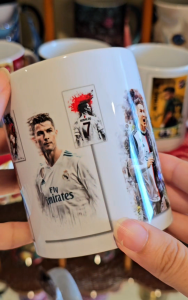 Cristiano Ronaldo CR7 WC2026 Clubs Real Madrid Manchester United Juventus Portugal Coffee Sublimation Mug gift/celebration/birthday  Special Edition