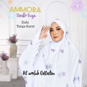 COD Mukena Terusan Dewasa FATIMAH katun Mukena Lajuran Langsungan Santri Rukuh Bordir Dewasa Katun Premium Putih