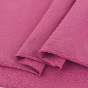Combed Cotton Knitted Sweatshirt Fabric Spring Summer Small Flock Sports Pants Elastic Doll Thin Fish Scale Material
