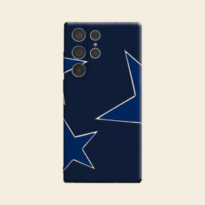 BILIBILI | Navy Blue Star Luxury Fashion Full Lens Protective Case for Samsung Galaxy S26 S25 S24 A56 A36 Plus Ultra