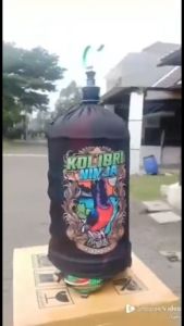 KERODONG FULL PRINTING SANGKAR LOVEBIRD - KONIN V2