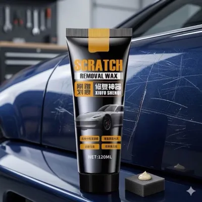 120ml Car Scratch Repair Wax/Magic Removing Scratch Auto Body Compound Cream Pembaikan Cerah Goresan Kereta
