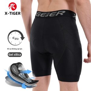 x-tiger | Quần Lót Đi Xe Đạp X-TIGER Dành Cho Nam Quần Short Đệm 5D Đệm Thể Thao Đi Xe Đạp MTB Có Tay Cầm Chống Trượt Ở Chân Nhanh Khô Chống Mồ Hôi