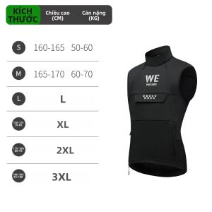WOSAWE | WOSAWE Nam Nhẹ Chống Gió Nhanh Khô Áo Đi Xe Đạp 3 + 2 Túi Không Tay Mtb Jersey Áo Phản Quang Cho Xe Đạp Quần Áo
