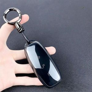 Premium Clear TPU Key Fob Cover for DENZA D9 N8 N7 Models Shockproof & Anti-Scratch Protective Case Transparent Black White