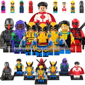 Superhero Assembling Figurines Blocks Childrens Toy