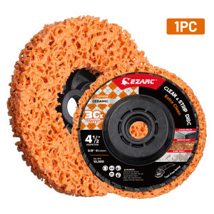 EZARC 115mm Paint Stripper Wheel Rust Remover Disc for Angle Grinder Scaling & Oxidation Removal 1PC Ceramic Grit Abrasive Wheel