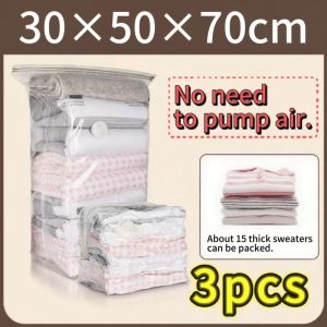 Cube Vacuum Storage Bags Umbo Vacuum Seal Bags for Clothes Bedding Blanket Comforter Duvet Pillow Idea for Travel & Closet